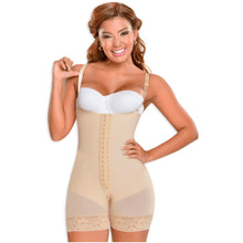 Load image into Gallery viewer, 066 Strapless Mid Thigh Body Shaper for Women Powernet Colombian