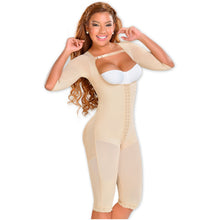 Load image into Gallery viewer, 074 Full Body Shapewear Bodysuit for Women / Powernet