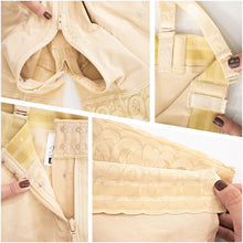 Load image into Gallery viewer, 0766 Mid Thigh Strapless Body Shaper for Women Powernet Colombian