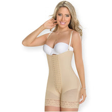 Load image into Gallery viewer, 086 Women&#39;s Strapless Mid Thigh Body Shaper / Powernet
