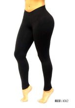 Load image into Gallery viewer, Leggings con faja Cintura alta High waist skinny push up effect with shaper
