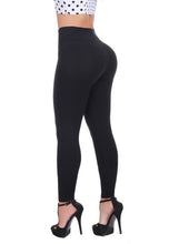 Load image into Gallery viewer, Leggings con faja Cintura alta High waist skinny push up effect with shaper
