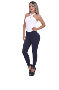 Leggings con faja Cintura alta High waist skinny push up effect with shaper