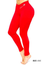 Load image into Gallery viewer, Leggings con faja Cintura alta High waist skinny push up effect with shaper
