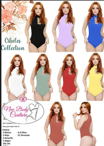 1540 Bodysuits Tummy control medium compression/ Body's con faja de mediana compresion