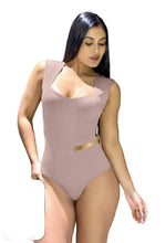Load image into Gallery viewer, Top Bodysuits 1629 Tummy control medium compression Body's con faja de mediana compresion
