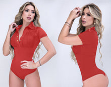 Load image into Gallery viewer, Bodysuits top pantyblusa tummy control bodyshaper thong 185
