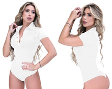 Load image into Gallery viewer, Bodysuits top pantyblusa tummy control bodyshaper thong 185
