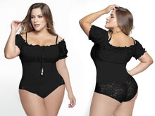 Load image into Gallery viewer, 4325 Plus Bodysuits compression Body&#39;s con faja de mediana compresion Pantyblusa
