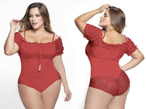 4325 Plus Bodysuits compression Body's con faja de mediana compresion Pantyblusa