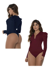 Load image into Gallery viewer, 4657 Bodysuits compression Body&#39;s con faja de mediana compresion Pantyblusa
