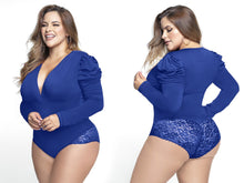 Load image into Gallery viewer, 4657 Bodysuits compression Body&#39;s con faja de mediana compresion Pantyblusa
