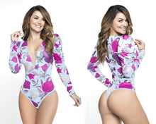 Load image into Gallery viewer, 4758 Bodysuits compression Body&#39;s con faja de mediana compresion Pantyblusa
