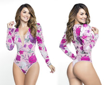 Load image into Gallery viewer, 4758 Bodysuits compression Body&#39;s con faja de mediana compresion Pantyblusa
