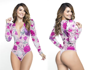4758 Bodysuits compression Body's con faja de mediana compresion Pantyblusa