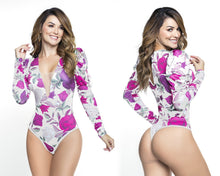 Load image into Gallery viewer, 4758 Bodysuits compression Body&#39;s con faja de mediana compresion Pantyblusa
