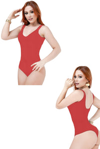 4816 Top Bodysuits tummy control compression Body's con faja de mediana compresion Pantyblusa