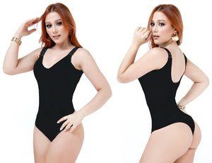 4816 Top Bodysuits tummy control compression Body's con faja de mediana compresion Pantyblusa