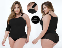 Load image into Gallery viewer, 4834 Plus Bodysuits compression Body&#39;s con faja de mediana compresion Pantyblusa
