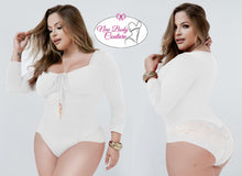 Load image into Gallery viewer, 4850 Plus Bodysuits compression Body&#39;s con faja de mediana compresion Pantyblusa
