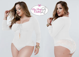 4850 Plus Bodysuits compression Body's con faja de mediana compresion Pantyblusa