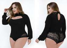 Load image into Gallery viewer, 4857 Plus Bodysuits compression Body&#39;s con faja de mediana compresion Pantyblusa
