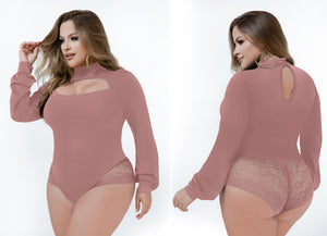 4857 Plus Bodysuits compression Body's con faja de mediana compresion Pantyblusa