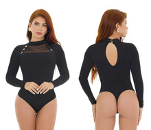 Load image into Gallery viewer, Top Bodysuits Tummy control medium compression Body&#39;s con faja de mediana compresion 4957
