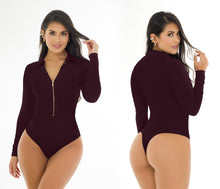 Load image into Gallery viewer, 4996 Bodysuits compression Body&#39;s con faja de mediana compresion Pantyblusa

