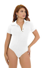 Load image into Gallery viewer, 5012 Bodysuits top Tummy control medium compression Body's con faja de mediana compresion
