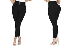 Load image into Gallery viewer, High waist skinny push up effect leggings Colombians 501
