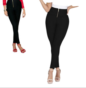 High waist skinny push up effect leggings Colombians 501