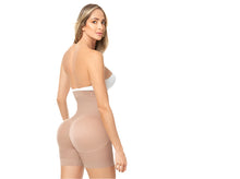 Load image into Gallery viewer, 5022 High waist strapless short preformed
