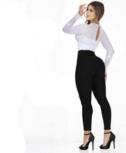 Load image into Gallery viewer, High waist skynny push up effect leggings 502
