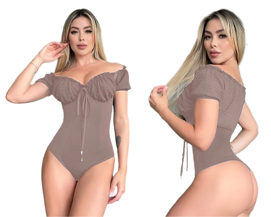 Bodysuits tummy control body shaper thong Colombians one size M-L 5075 3D