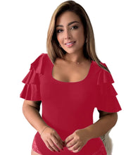 Load image into Gallery viewer, Top Bodysuits 5095 Tummy control medium compression Body's con faja de mediana compresion
