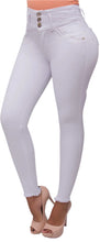 Load image into Gallery viewer, 5606 JEAN&#39;S LEVANTA COLA TUMMY CONTROL CINTURA ALTA
