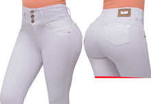 Load image into Gallery viewer, 5606 JEAN&#39;S LEVANTA COLA TUMMY CONTROL CINTURA ALTA
