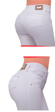 Load image into Gallery viewer, 5606 JEAN&#39;S LEVANTA COLA TUMMY CONTROL CINTURA ALTA
