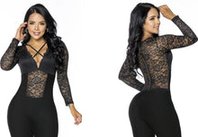 Load image into Gallery viewer, Jumpsuit tummy control butt lifter fashion enterizo 6083
