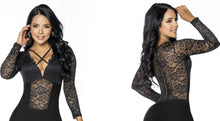 Load image into Gallery viewer, Jumpsuit tummy control butt lifter fashion enterizo 6083
