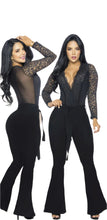 Load image into Gallery viewer, Jumpsuit tummy control butt lifter fashion flared 6086

