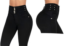 Load image into Gallery viewer, 6409 Jean&#39;s Colombianos Cintura Alta levanta cola butt lifter high waist tummy control skinny
