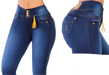 Load image into Gallery viewer, 6515 Jeans cintura alta levanta cola butt lifter Colombianos
