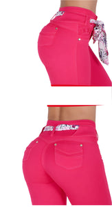 6803 Colombian High waits butt lifter Capri Colombianos Cintura Alta Levanta Cola