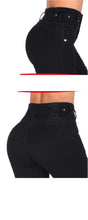 Load image into Gallery viewer, 6815 Colombian High waits butt lifter Jean&#39;s Colombianos Cintura Alta Levanta Cola
