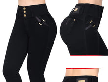 Load image into Gallery viewer, 7004 Colombian High waits butt lifter Jean&#39;s Colombianos Cintura Alta Levanta Cola
