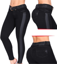 Load image into Gallery viewer, 7106 Colombian High waits butt lifter Jean&#39;s Colombianos Cintura Alta Levanta Cola
