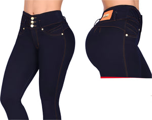 7120 Jean's Colombianos Cintura Alta butt lifter high waist push up