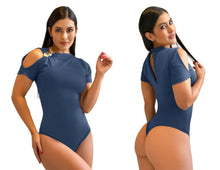 Load image into Gallery viewer, Top Bodysuits 8011 Tummy control medium compression Body's con faja de mediana compresion
